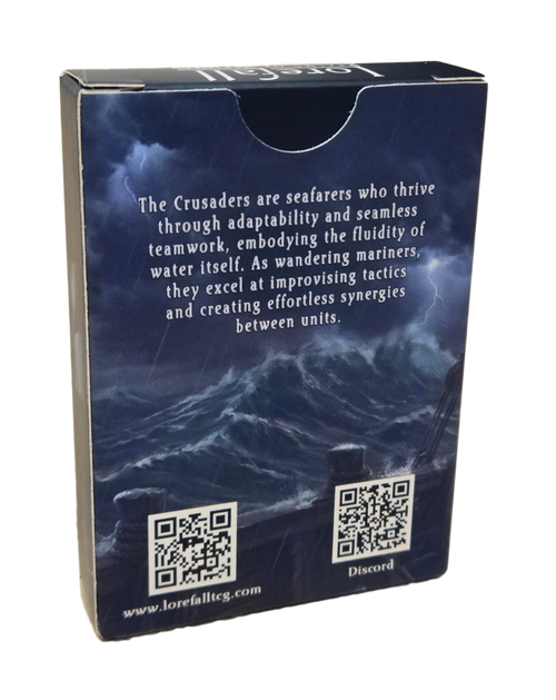 Lorefall Crusaders Starter Deck, Founders Edition, 41 Playable Cards