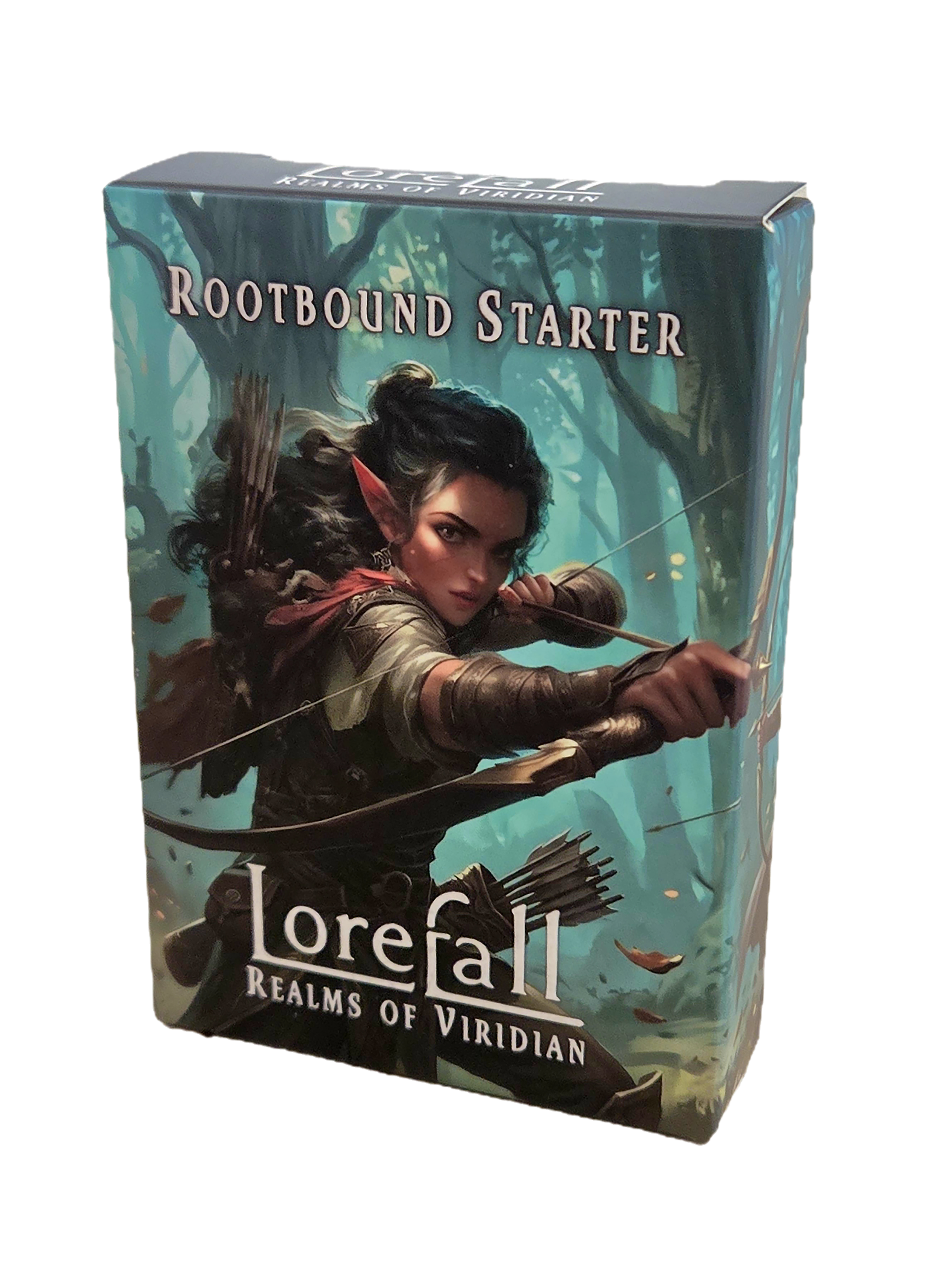 Lorefall Rootbound Starter Deck, Founders Edition, 46 Playable Cards