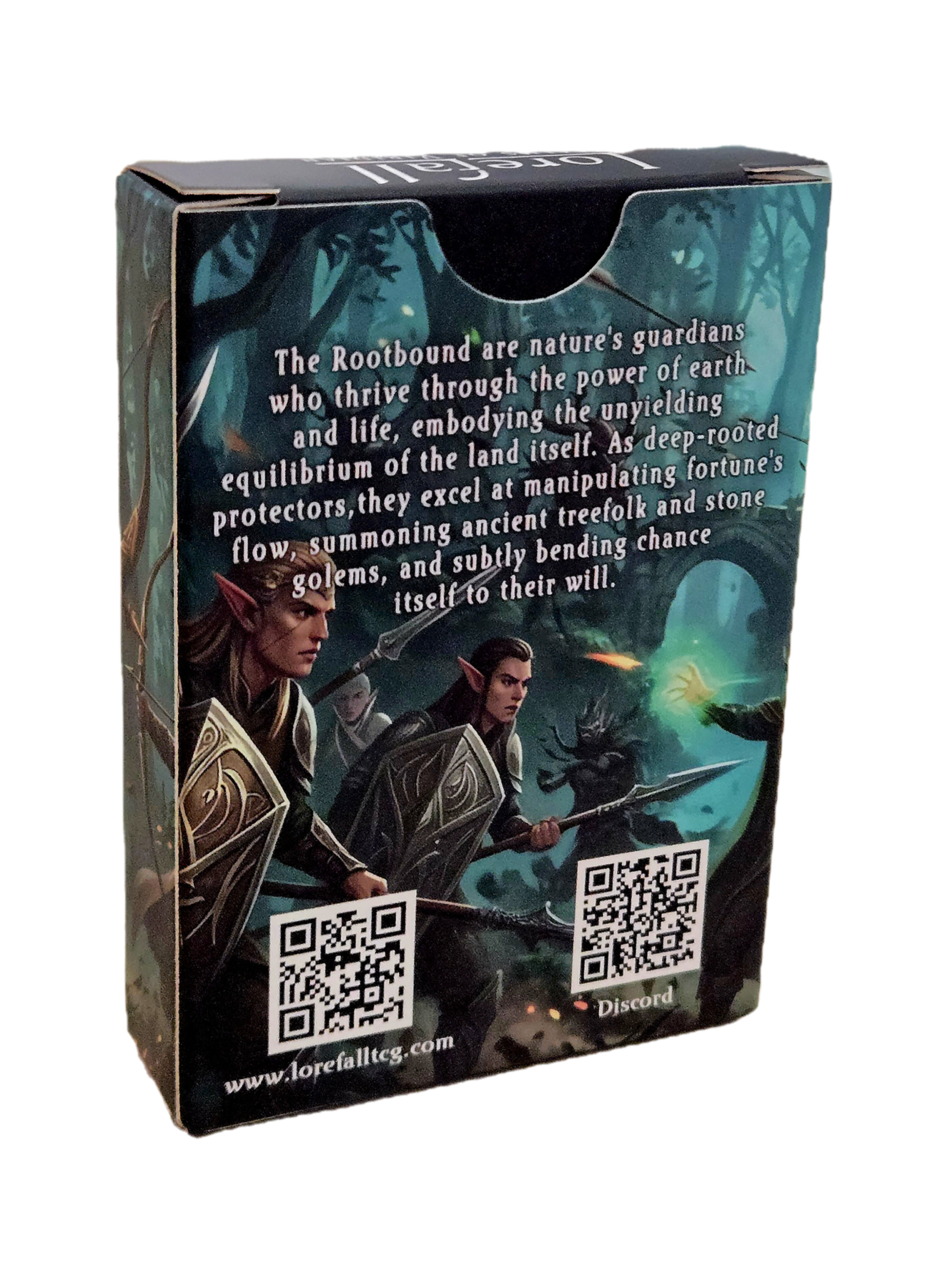 Lorefall Rootbound Starter Deck, Founders Edition, 46 Playable Cards
