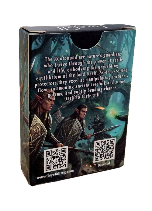 Lorefall Rootbound Starter Deck, Founders Edition, 46 Playable Cards